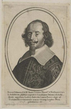 Bildnis des Isaacus Volmarus