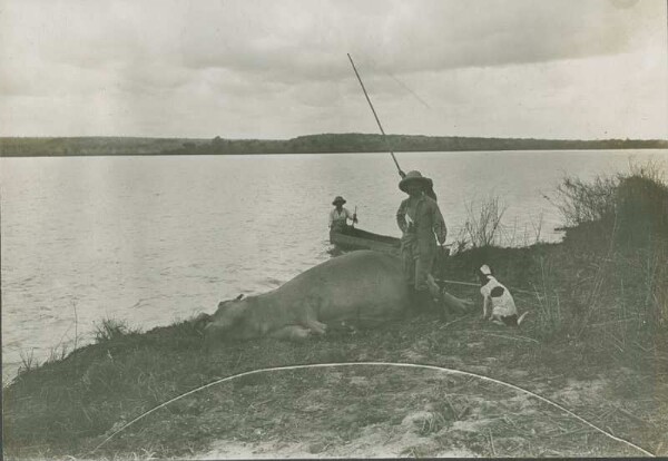 Au lac de la Marine (avec J. Knorre)