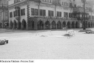 Blick auf das Alte Rathaus in Leipzig
