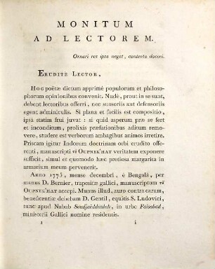 Oupnek'hat : (id est, Secretum tegendum): continens ... doctrinam, è 4 sacris Indorum libris ... excerptam ..., 1. (1801). - 734 S.