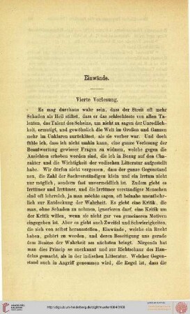 Einwände