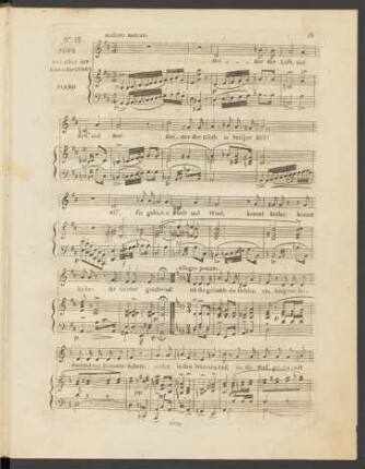 No. 12. Puck und Chor: Geister der Luft, und Erd' und See!