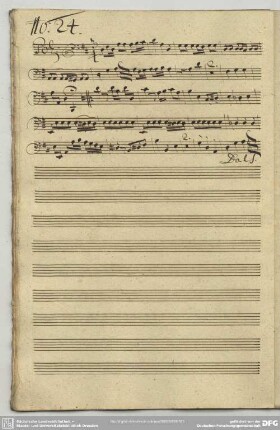 24. Binder, Christlieb Siegmund, Instrumentalstücke, D-Dur <3. Polonaise>
