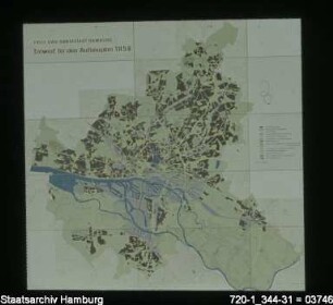 Entwurf für den Aufbauplan 1958