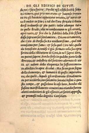 De gli edifici di Guistiniano imperatore