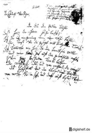 1387: Brief von Anna Louisa Karsch an Prediger in Glogau