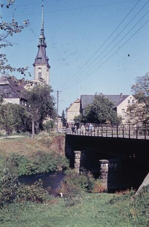 Blick auf die Kirche