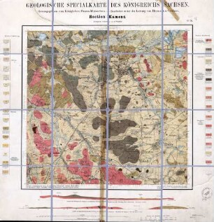 [4750] Kamenz, Geologische Specialkarte des Königreichs Sachsen