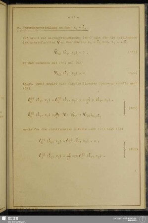 8. Spannungsverteilung am Rand x1 = ẋ1