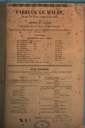 Farruck le Maure : drame en trois actes et en vers