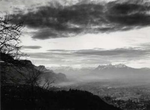Tal und Berge, Abendstimmung