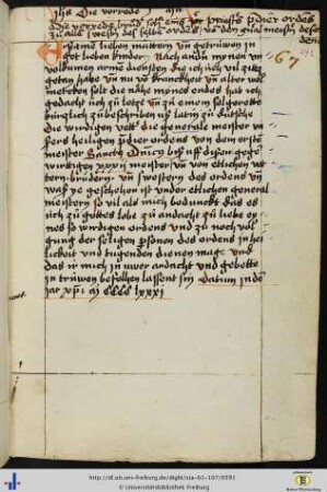 [292r - 317v] Deutsche Chronik des Dominikanerordens mit Nachträgen.
