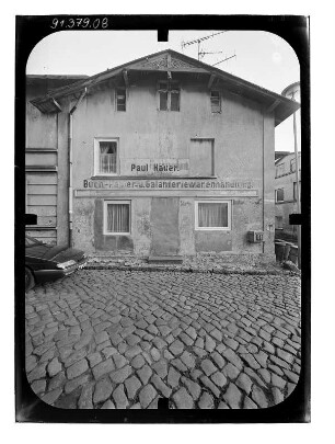 Sassnitz, Karlstraße 5. Wohnhaus. Straßenfront (Teilansicht)