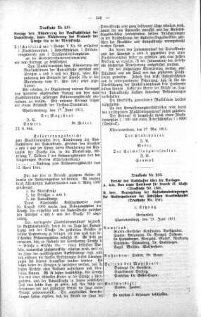 No. 15 (210-222) (215,216), 28. Juni 1911