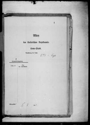 Zwangsversteigerungssache Deutsche Togogesellschaft gegen John Alfred Byll, Lome; W. B. Lawson, Anecho; Samuel Ghartey, Lome