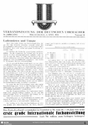 Ladenmieten und Umsatz
