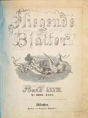 Fliegende Blätter. 68 = Nr. 1693 - 1718. 1878