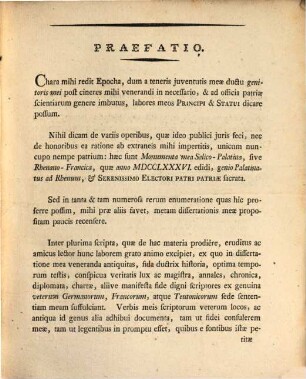 Diss. inaug. de personis imperii Romano-Germanici ac de iuribus caesareis