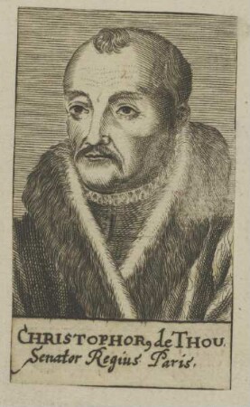 Bildnis des Christophorus de Thou