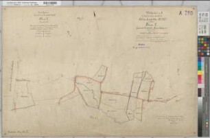 Diestedde (Wadersloh), Beckum, Ksp. (Beckum), Zusammenlegung Altendiestedde, Urkarte I und II Diestedde Flur 2