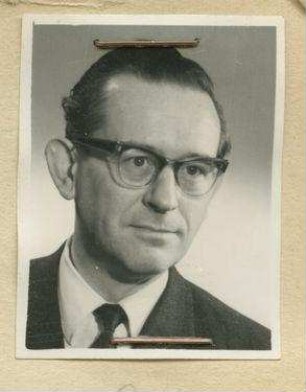 Bauingenieur Rudolf Bacher