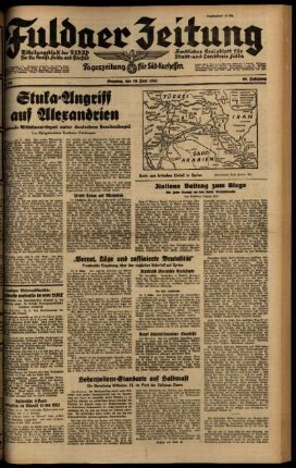 Ausgabe vom Dienstag, den 10. Juni 1941.