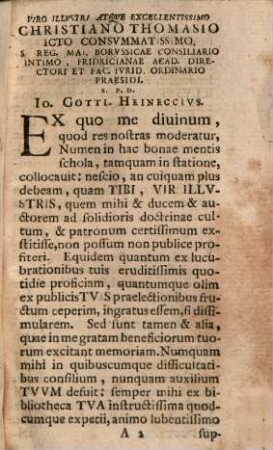 Io. Gottl. Heinecci ICti ... Antiqvitatvm Romanarvm Ivrisprvdentiam Illvstrantivm Syntagma Secvndvm Ordinem Institvtionvm Ivstiniani Digestvm : In Qvo Mvlta Ivris Romani Atqve Avctorvm Vetervm Loca Explicantvr Atqve Illvstrantvr, 2