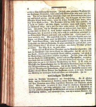 vorläufigen Nachricht