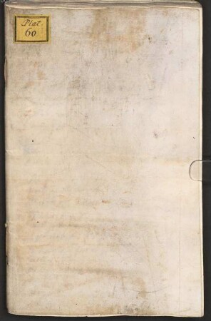 Nachlass von August Graf von Platen-Hallermünde (1796 - 1835) - BSB Plateniana, 60. August Graf von Platen-Hallermünde (1796 - 1835) Nachlass: Italienische Gedichte - BSB Plateniana 60