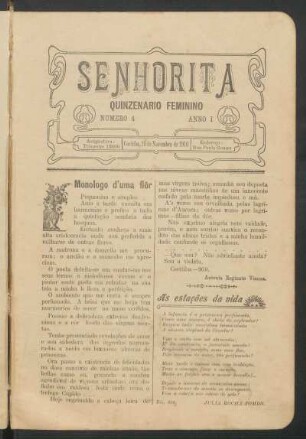 Monologo d'uma flôr