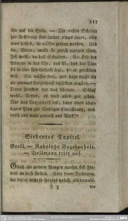 Siebentes Kapitel