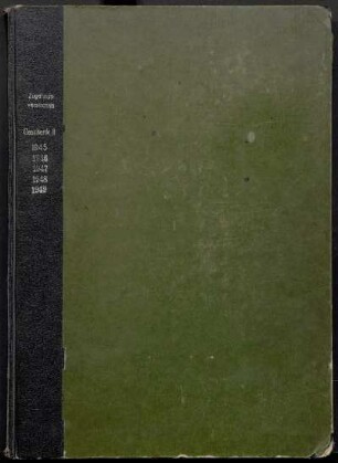 Zugangsverzeichnis Geschenke 1945-1949 : 30. August 1945 bis 20. Dezember 1949