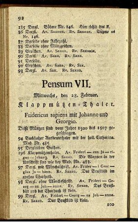 Pensum VII.