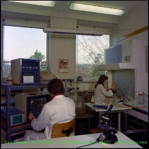 Laboranlage im Institut für Strahlenbiologie (IStB)