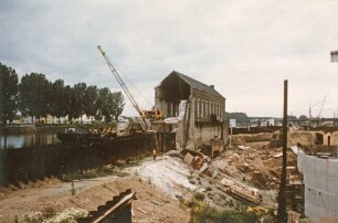 Neubau Staustufe Krotzenburg/Main