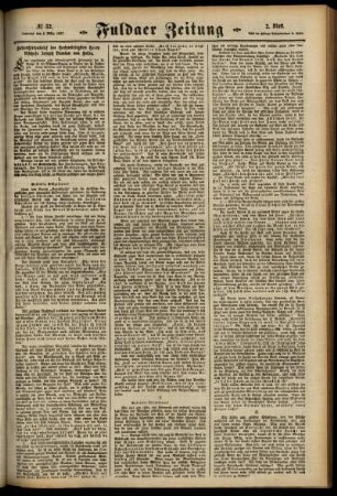 Zweite Ausgabe vom Samstag, den 03. März 1917.