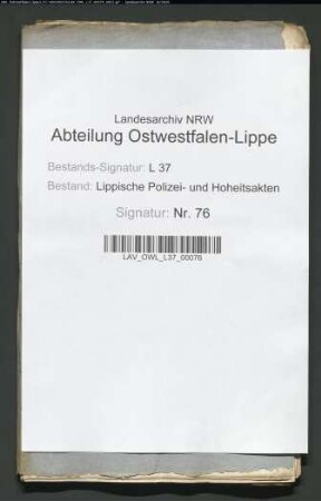 Bekämpfung der in Sommersell aufgetretenen grasierenden Seuche ("galligtes faules Fieber")