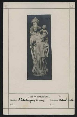 Muttergottes Standort: Burladingen (Kirche)