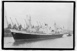 Athen (1951), Frachtschiff, Bock, Godeffroy & Co., Hamburg, Bau-Nr. 419
