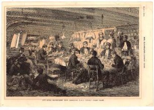 Gun-Room, Midshipments" Mess, Breakfast, H.M.S. "Caesar", Baltic Fleet