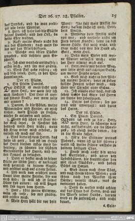 Der 28. Psalm