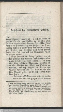 1. Entstehung des Herzogthums Sachsen