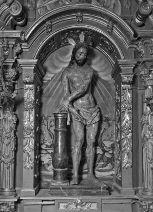 Nebenaltar: Christus an der Geißelsäule