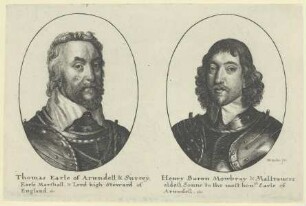Bildnis des Thomas Howard und des Henry of Mowbray and Maltrauers