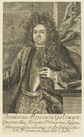Bildnis des Theodorus Alexiewiz Golowyn