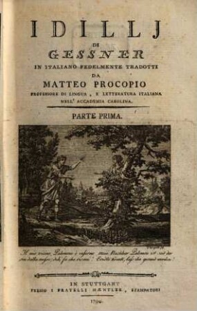 Idillj : Parte prima e seconda