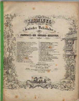 Sammlung deutscher Volkslieder mit Pianoforte- und Guitarre-Begleitung. 8, Der Landesvater : Alles schweige