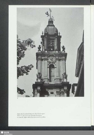 Turm der Garnisonkirche mit dem Glockenspiel