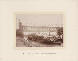 "Fertig zur Festfahrt" am Rhein in Mannheim