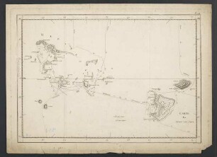 Carte des Isles Des Amis